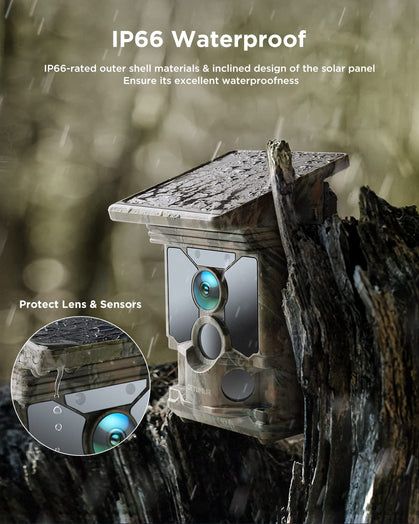 CY95 Full HD 4K 40MP Cámara Wlan de Caza con Tarjeta SD