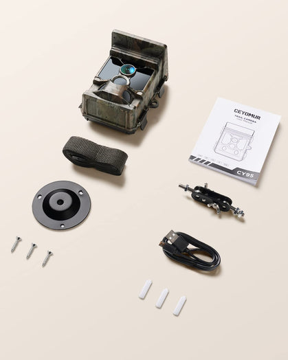 CY95 Full HD 4K 40MP Cámara Wlan de Caza con Tarjeta SD