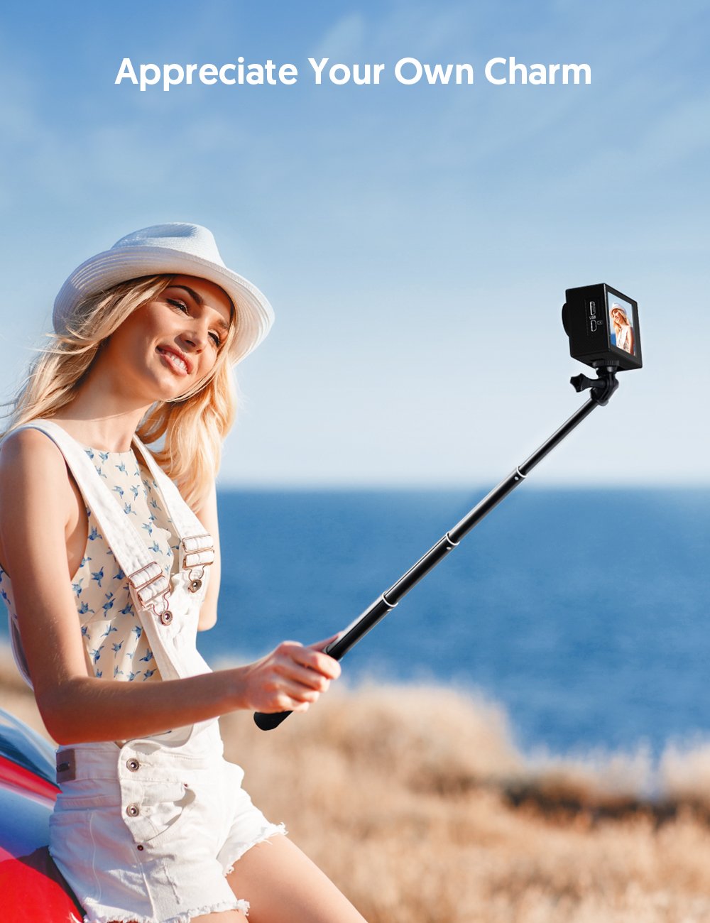 Victure ST10  Palo Selfie extensible para cámara de acción