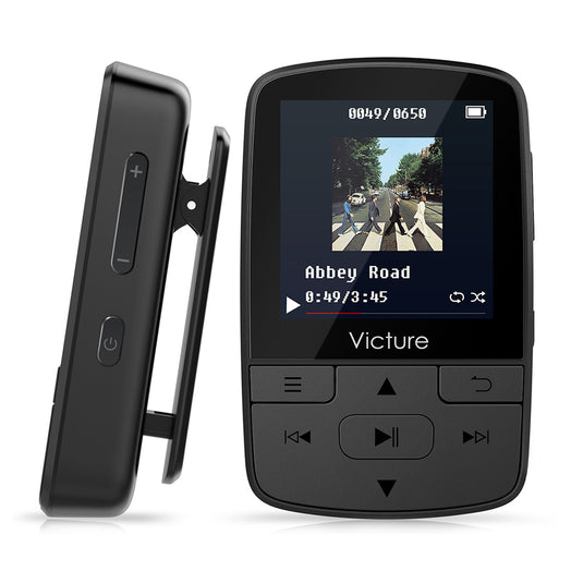 Victure M3 Reproductor MP3 Bluetooth 8GB&16GB Clip para correr Soporte hasta 128GB